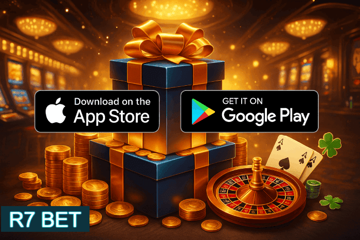 Baixar aplicativo Cassino R7 BET e ganhar bônus