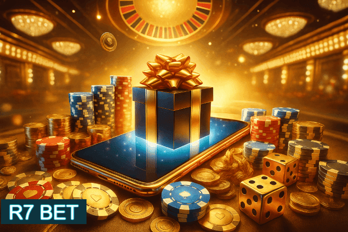 Bônus de cassino móvel R7 BET com apostas online