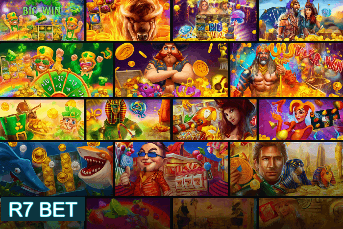 Jogos de caça-níqueis Cassino R7 BET online