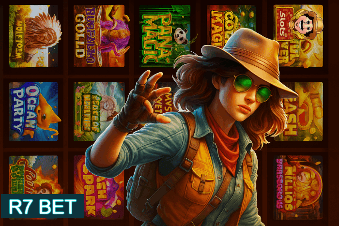 Jogos de caça-níqueis Cassino R7 BET online